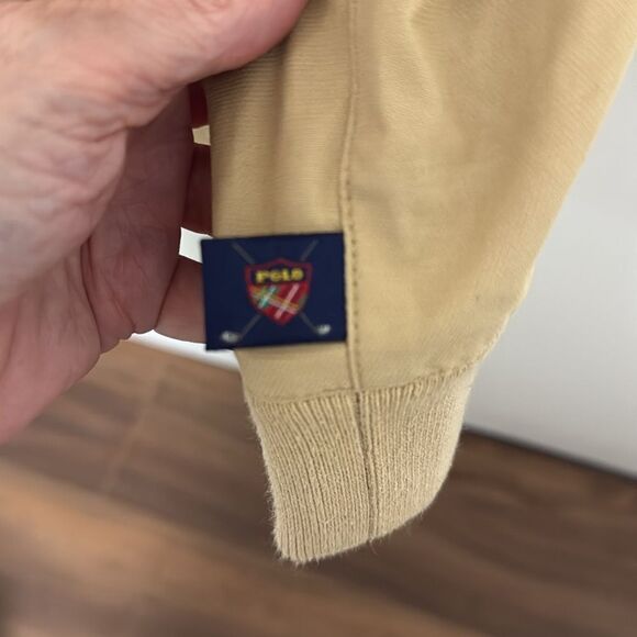 NWOT Polo Golf Ralph Lauren Tan Vest. Size Large. - Picture 6 of 9